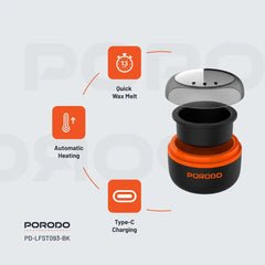A Photo Of Porodo Lifestyle Wax Warming Hair Removal Kit
