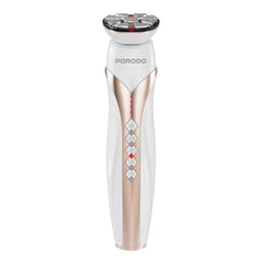 A Photo Of Porodo Lifestyle Vibration Light Therapy Device | EMS Micro-Stimulation, RF Activation, Anti-Aging, 1450mAh Battery, 8.5W Power – White