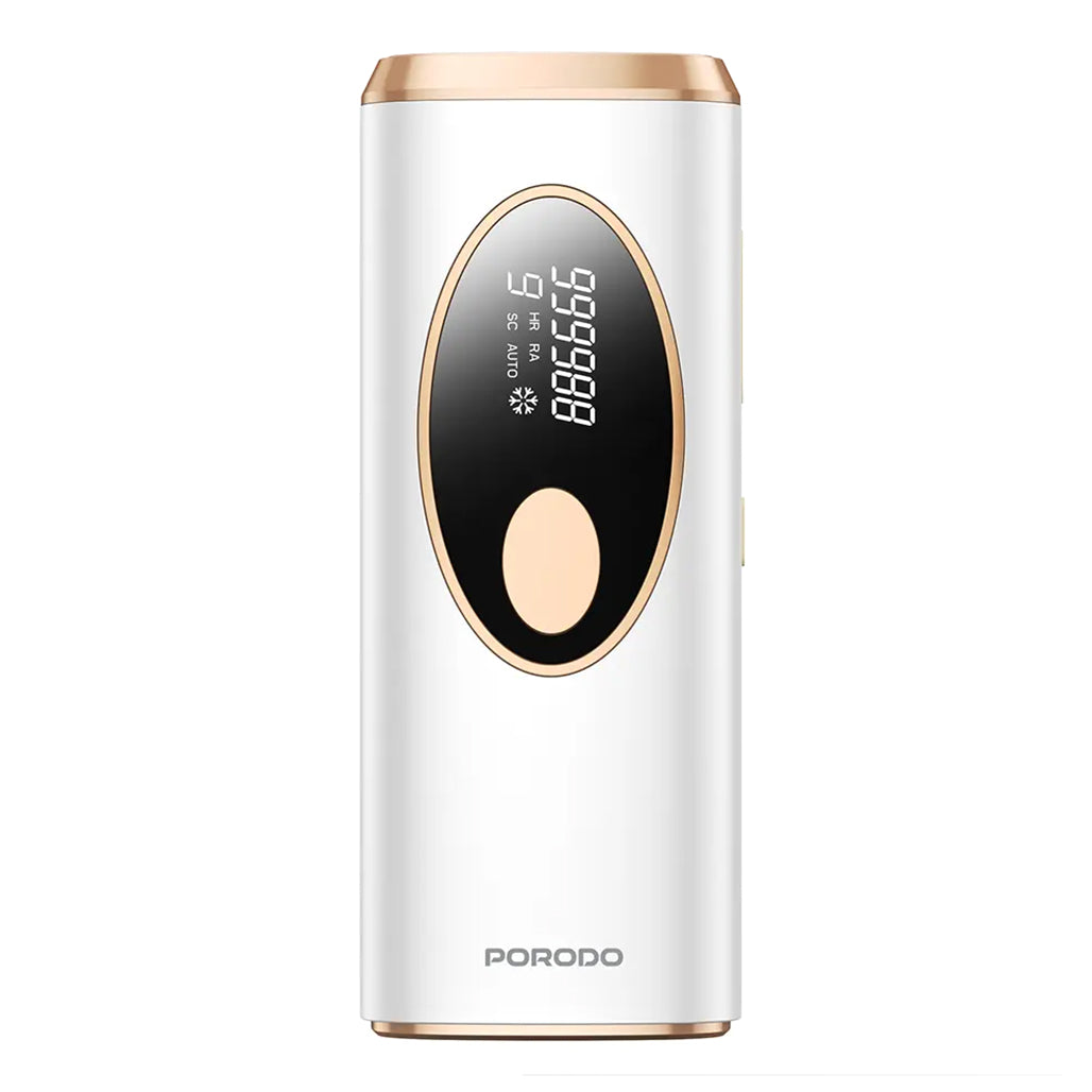 A Photo Of Porodo IPL Hair Removal Device – Advanced At-Home Skincare & Hair Reduction Solution, White