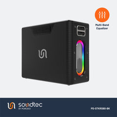 A Photo Of Porodo Soundtec QUANTUM - 2.2 Channel Portable Speaker