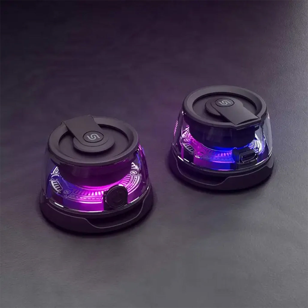 A Photo Of Porodo Soundtec Charme Magnetic Speaker - PD-STMS3W-BK