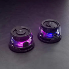 A Photo Of Porodo Soundtec Charme Magnetic Speaker - PD-STMS3W-BK