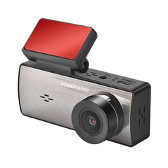 A Photo Of Powerology Dual Recording Dash Camera - Black