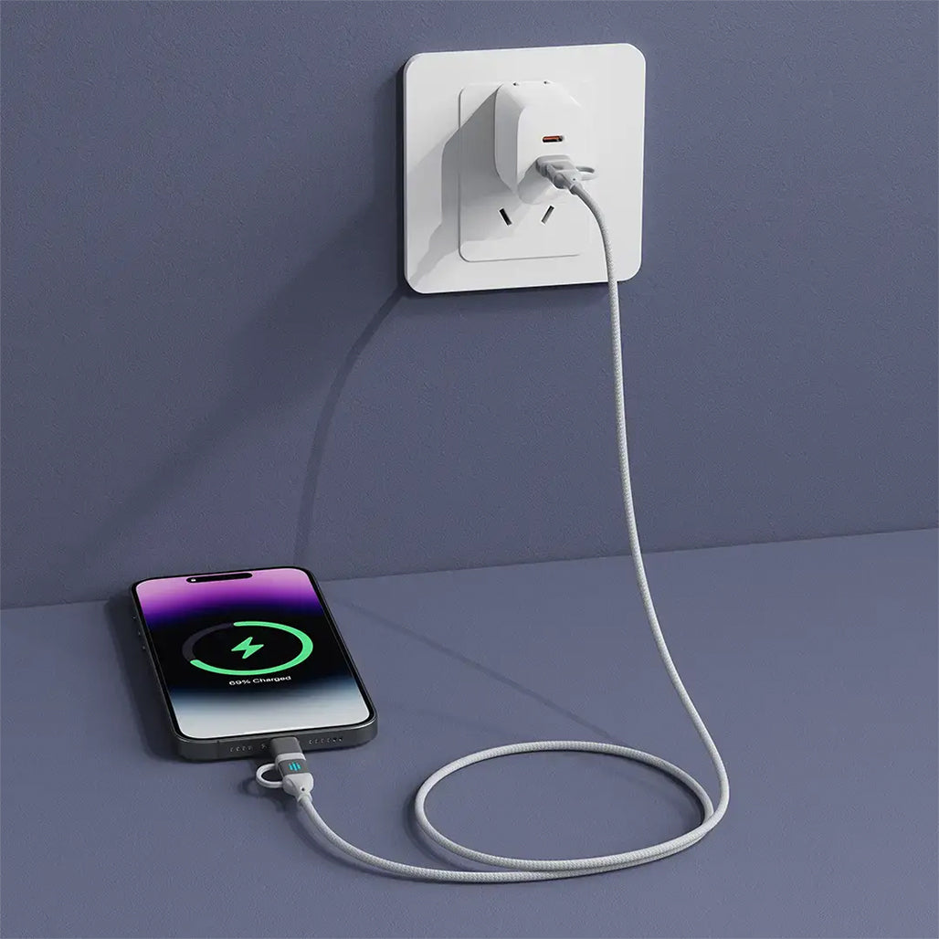 A Photo Of Porodo 4-In-1 High-Speed Charging Cable PD 240W