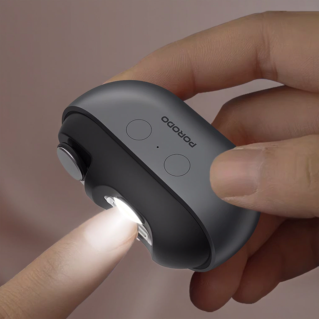 A Photo Of Porodo Multi-Function Electric Nail Clipper – Dual-Speed Trimming & Polishing