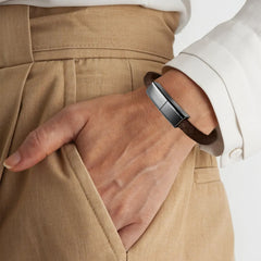 A Photo Of Porodo USB-C to Lightning Wristband Cable Magnetic Steel Clasp