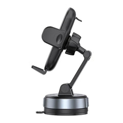 A Photo Of Porodo Robson Cradle Suction Phone Holder - Black