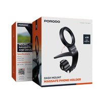 Porodo Dash Mount MagSafe Phone Holder with 20 N52 Magnets