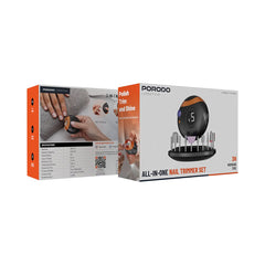 A Photo Of Porodo Lifestyle All-In-One Nail Trimmer Set – Black