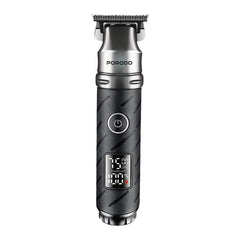 A Photo Of Porodo Lifestyle Edgemaster T-Blade Trimmer & Shaver - Black