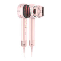 Porodo 2-In-1 Hair Dryer & Straightener Brush with Smart Temperature Control