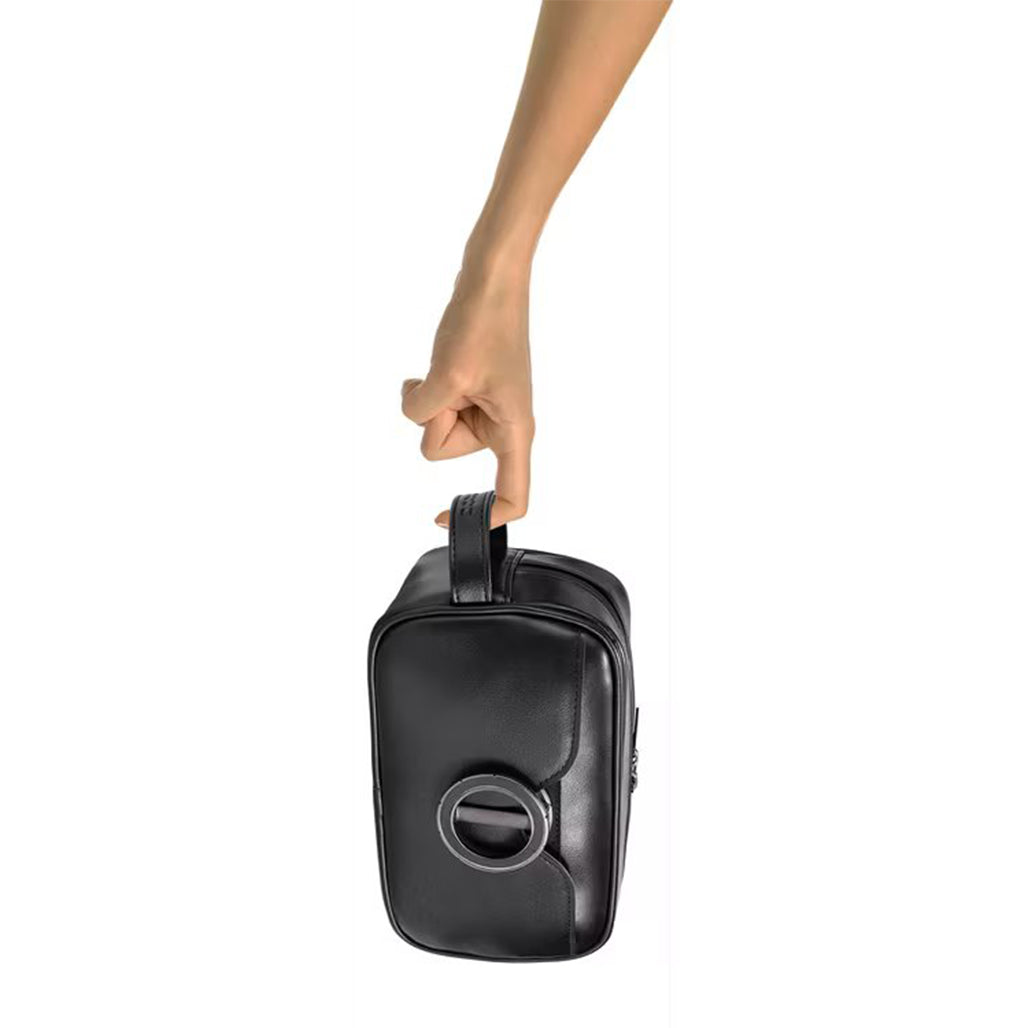 A Photo Of Porodo Lifestyle MagSafe Travel Organizer Pouch with Phone Holder - PDLFSTP258BK