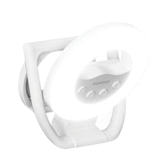 A Photo Of Porodo Snapbright Magnetic LED Fill Light with Adjustable Phone Mount