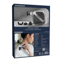 A Photo Of Porodo Lifestyle Pocket-Sized Muscle Relief Massager