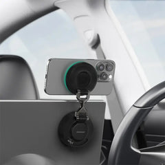 A Photo Of Porodo MagSync 360° MagSafe Phone Holder with Lighting Mode
