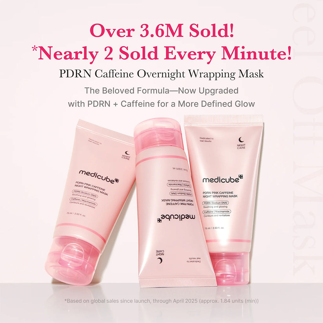 A Photo Of Medicube PDRN Pink Caffeine Overnight Wrapping Mask - 75ml