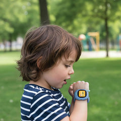 A Photo Of Porodo Kids Fun Talk - Walkie-Talkie Watch & Camera