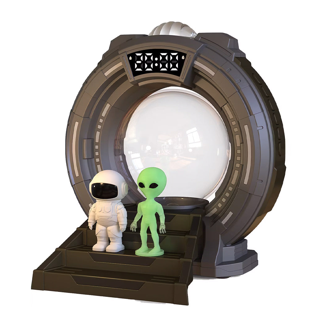 A Photo Of Porodo Stargate Lamp with Alien Projection - Bluetooth Speaker