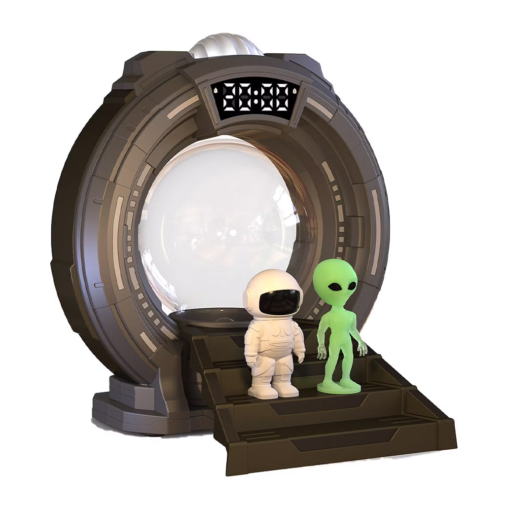 A Photo Of Porodo Stargate Lamp with Alien Projection - Bluetooth Speaker