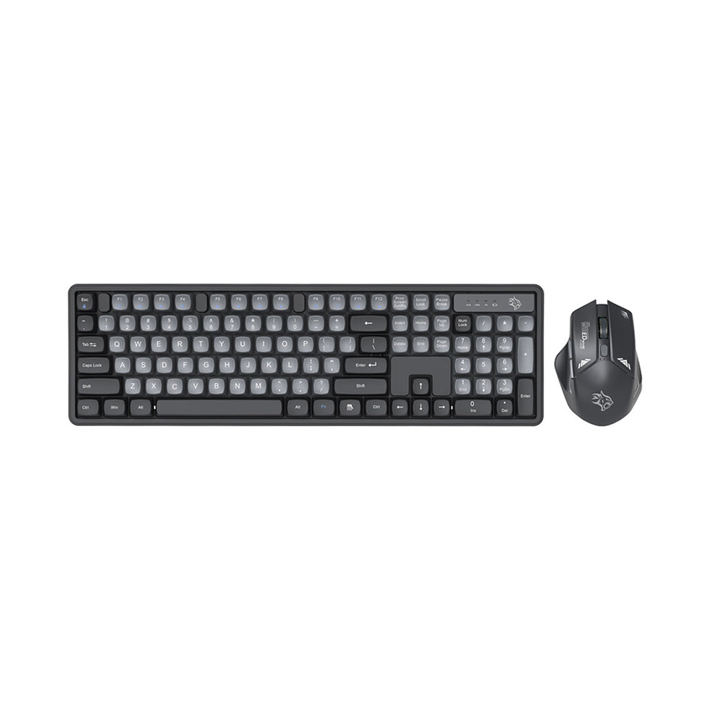 A Photo Of Porodo Gaming Wireless Keyboard and Mouse Set