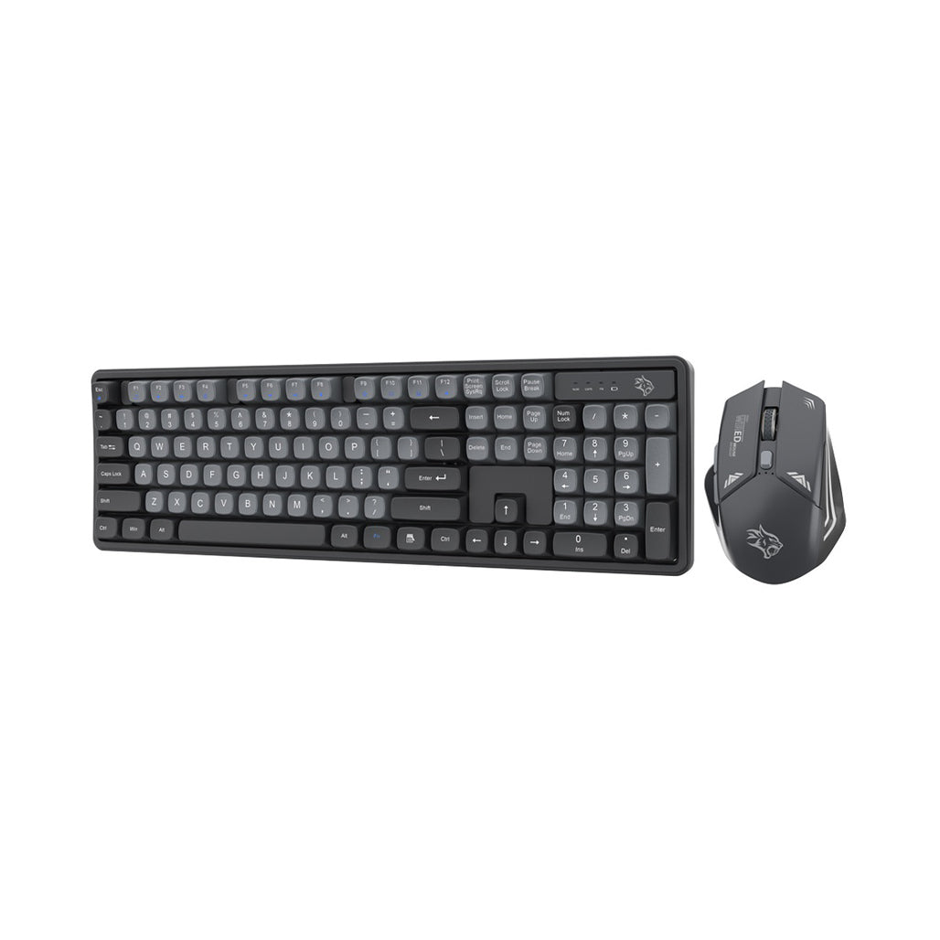 A Photo Of Porodo Gaming Wireless Keyboard and Mouse Set