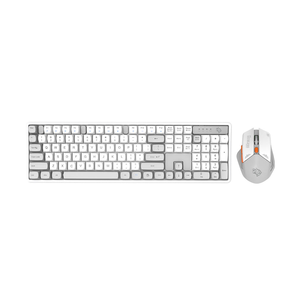 A Photo Of Porodo Gaming Wireless Keyboard and Mouse Set