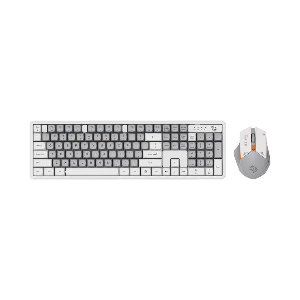 A Photo Of Porodo Gaming Wireless Keyboard and Mouse Set