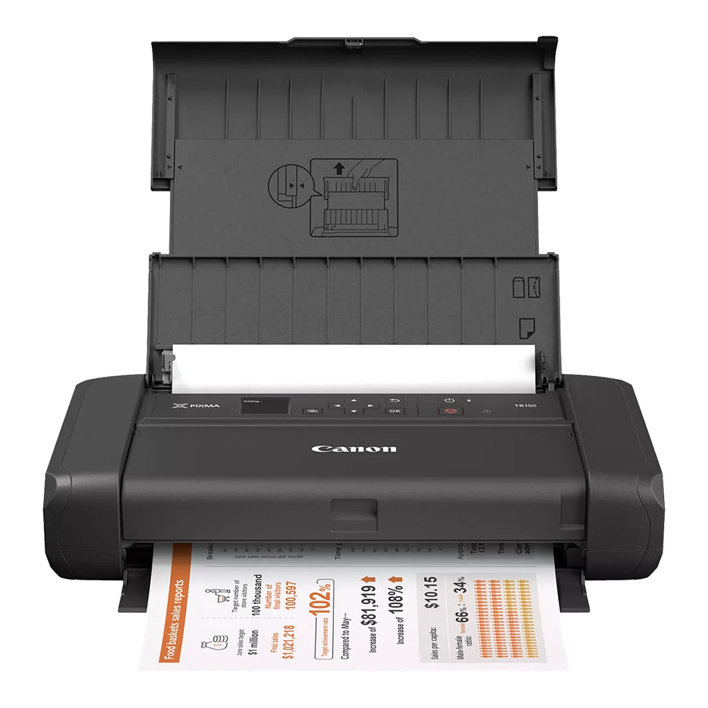 A Photo Of Canon PIXMA TR150 - Wireless Portable Printer