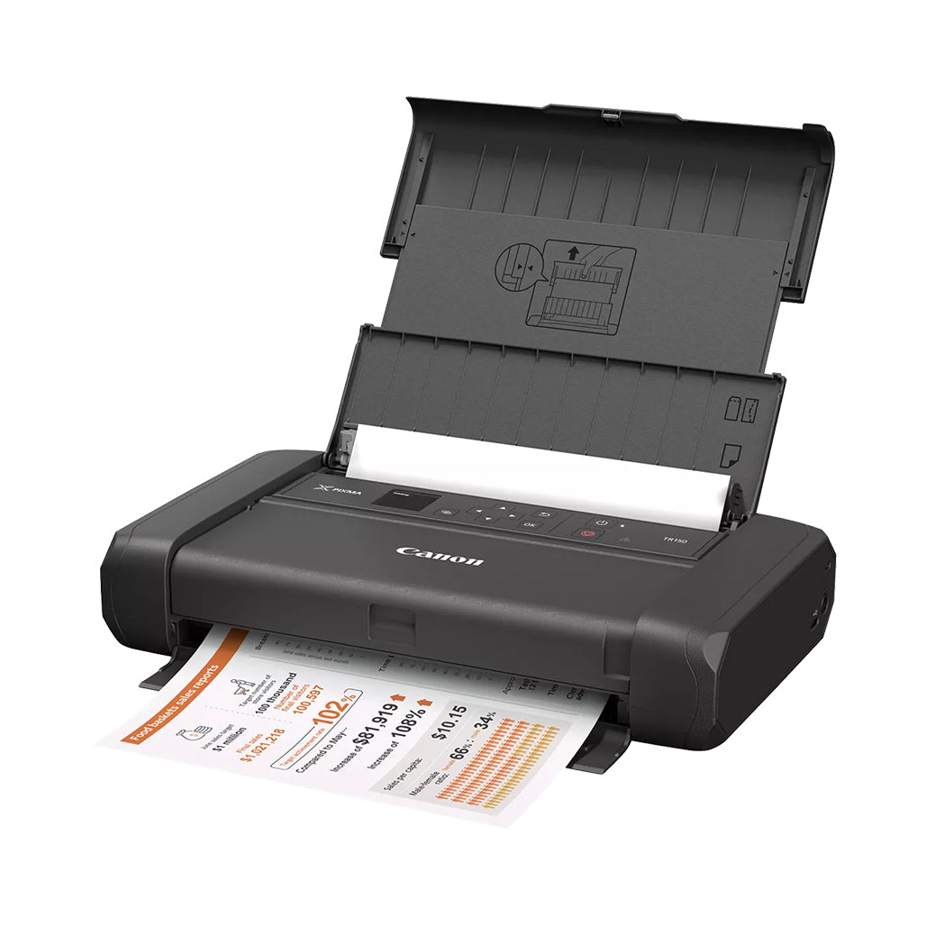 A Photo Of Canon PIXMA TR150 - Wireless Portable Printer