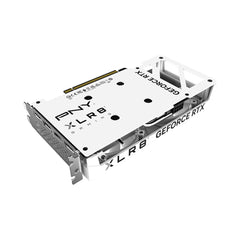 A Photo Of PNY GeForce RTX 4060 8GB OC XLR8 VERTO DF White Edition