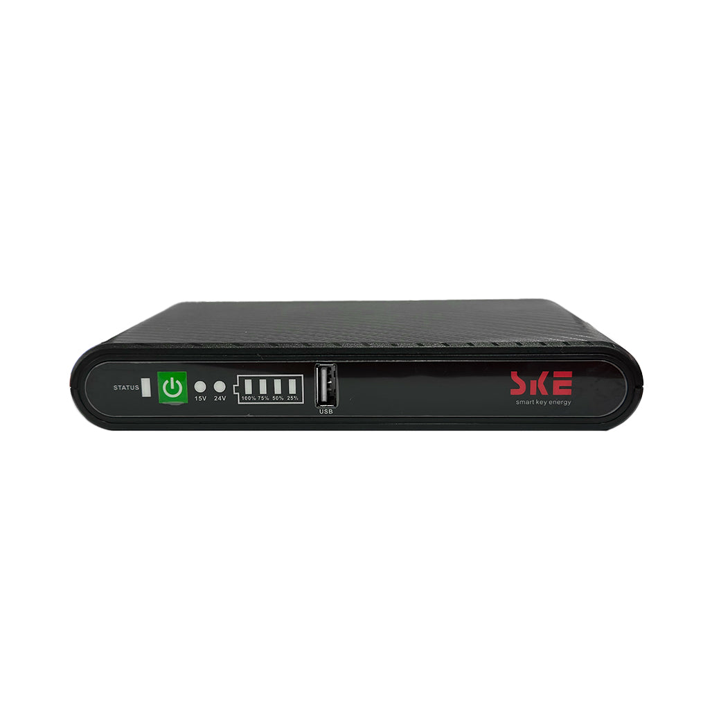 A Photo Of SKE POE-532E Mini DC UPS 8800mAh – Portable Power Backup for Routers, Modems & CCTV