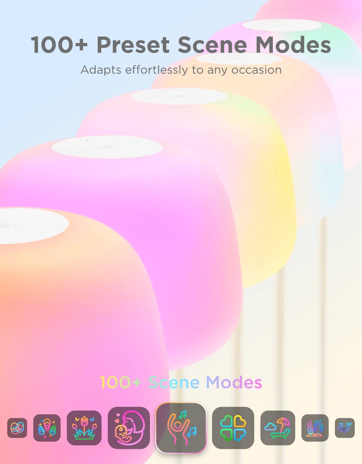A Photo Of Govee Lantern Floor Lamp S - RGBICWW Smart Lamp – R1630