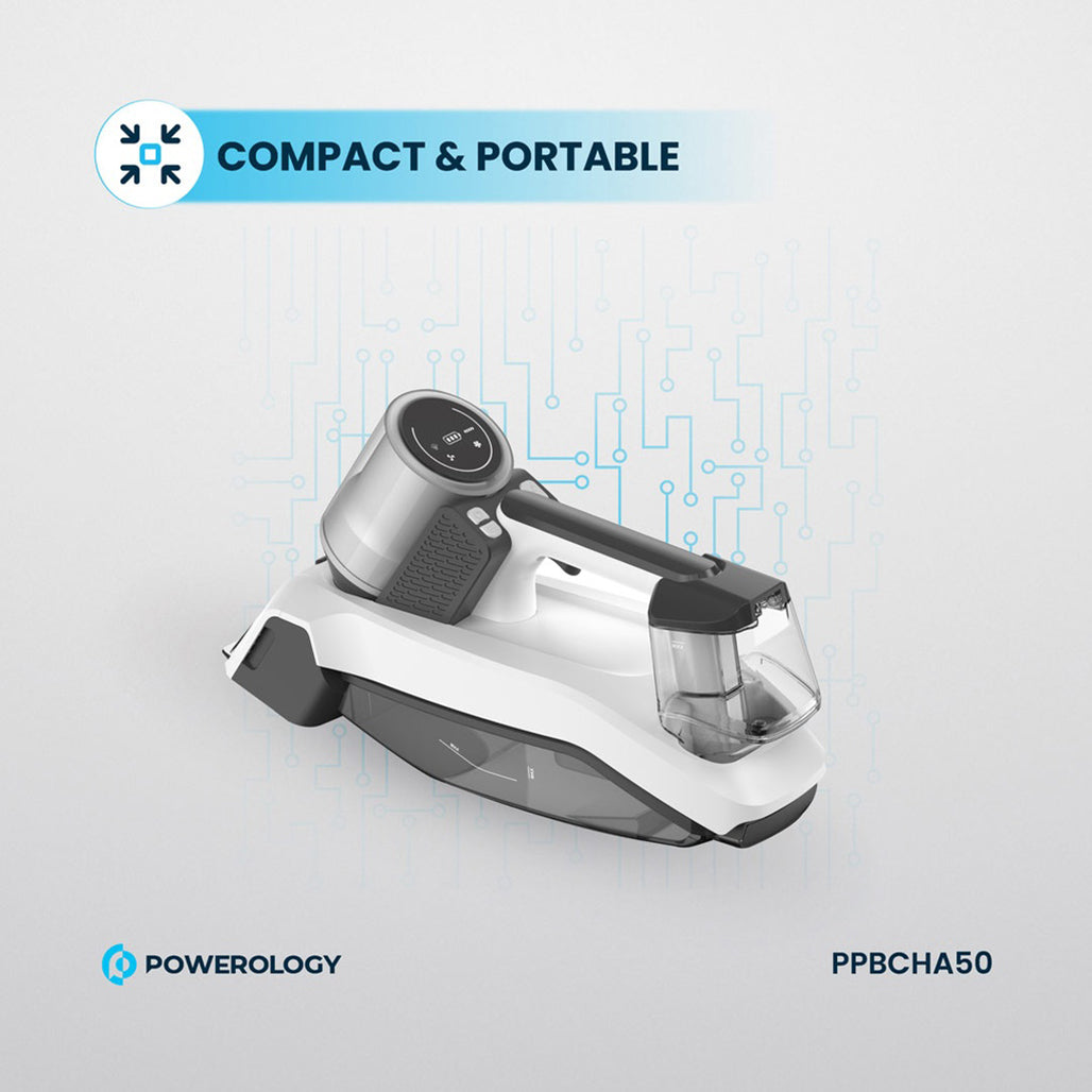 A Photo Of Powerology Cordless Spot Cleaner – White
