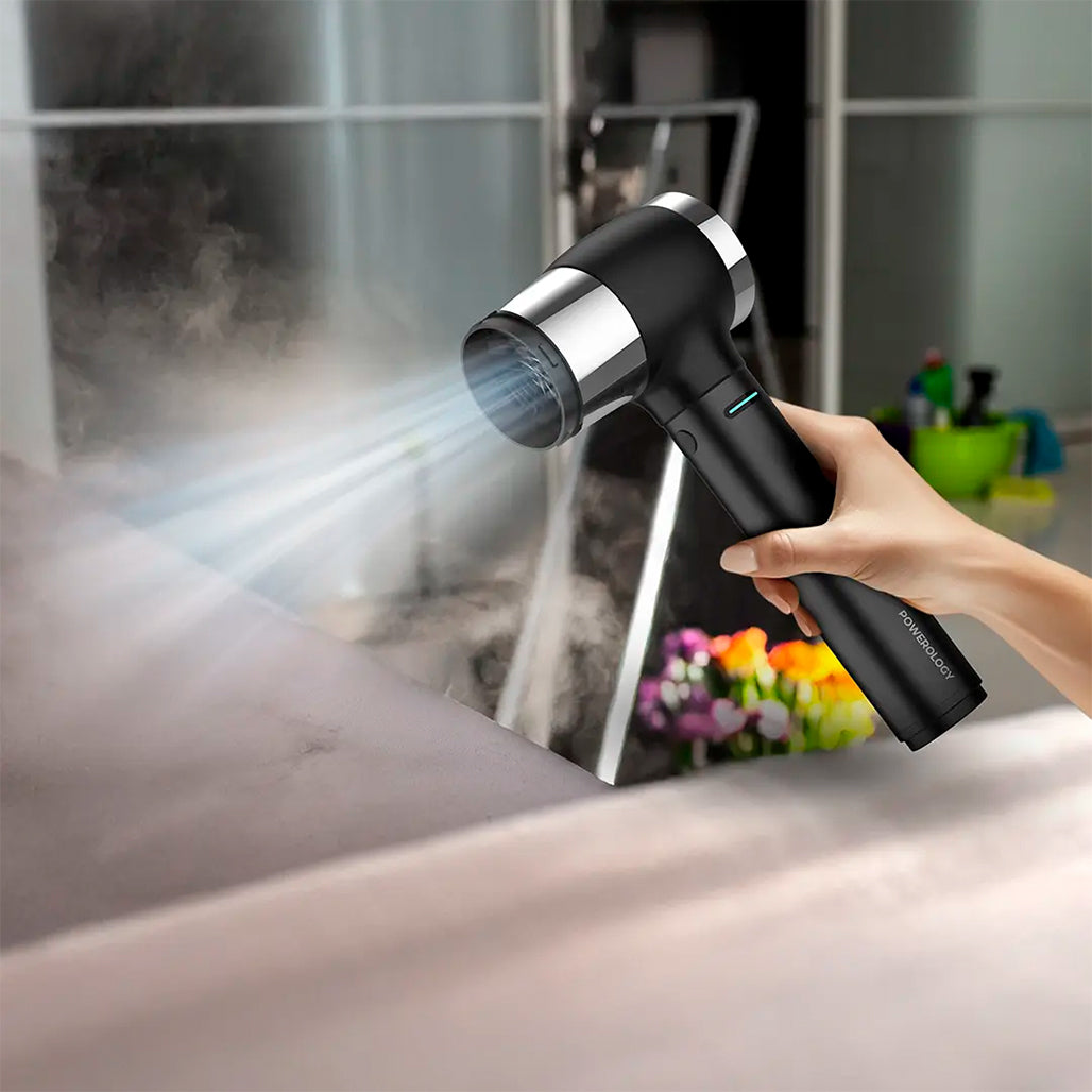 A Photo Of Powerology High Thrust Turbo Fan Blower 750W – Cordless, 1430g Air Pressure, 4000mAh Battery