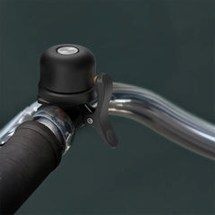 A Photo Of Powerology Bicycle & Scooter Bell With Airtag Mount - Black