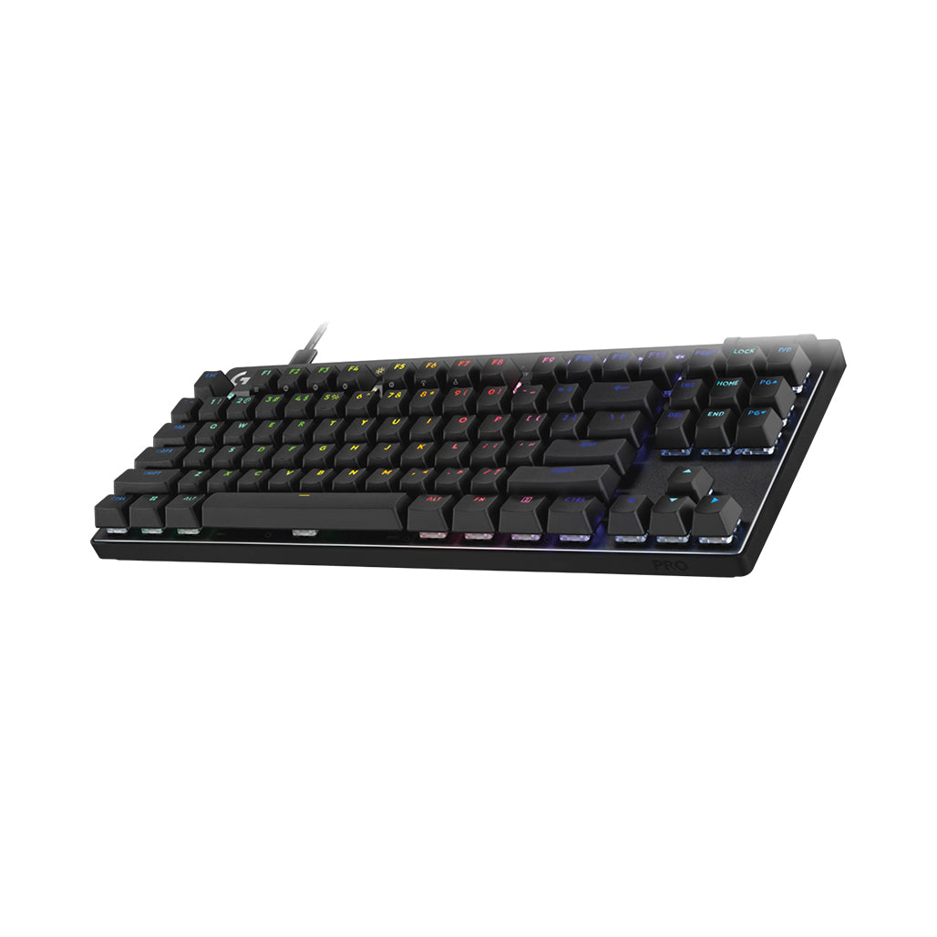 A Photo Of Logitech PRO X TKL RAPID - Wired Gaming Keyboard- Analog Switches