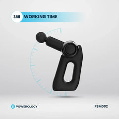 A Photo Of Powerology Full-Body Massage Gun – Deep Tissue Percussion Massager for Muscle Recovery & Pain Relief