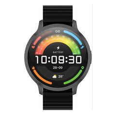 A Photo Of Powerology Aura Smart Watch – Black - PSWASW1801HBK