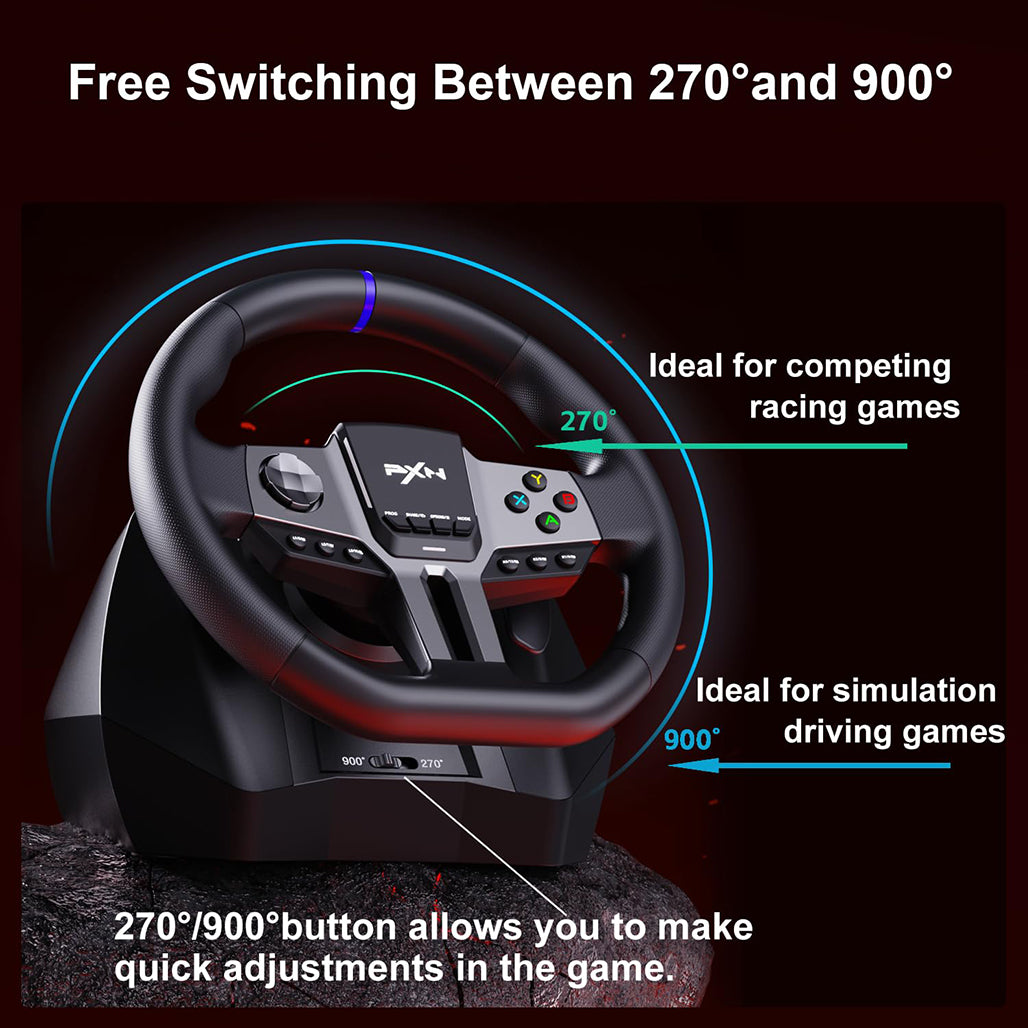 A Photo Of PXN-V9 GEN2 Racing Wheel