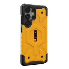 A Photo Of UAG Pathfinder Galaxy S25 Ultra Case - Rugged Drop Protection, MagSafe Compatible, Heritage Yellow
