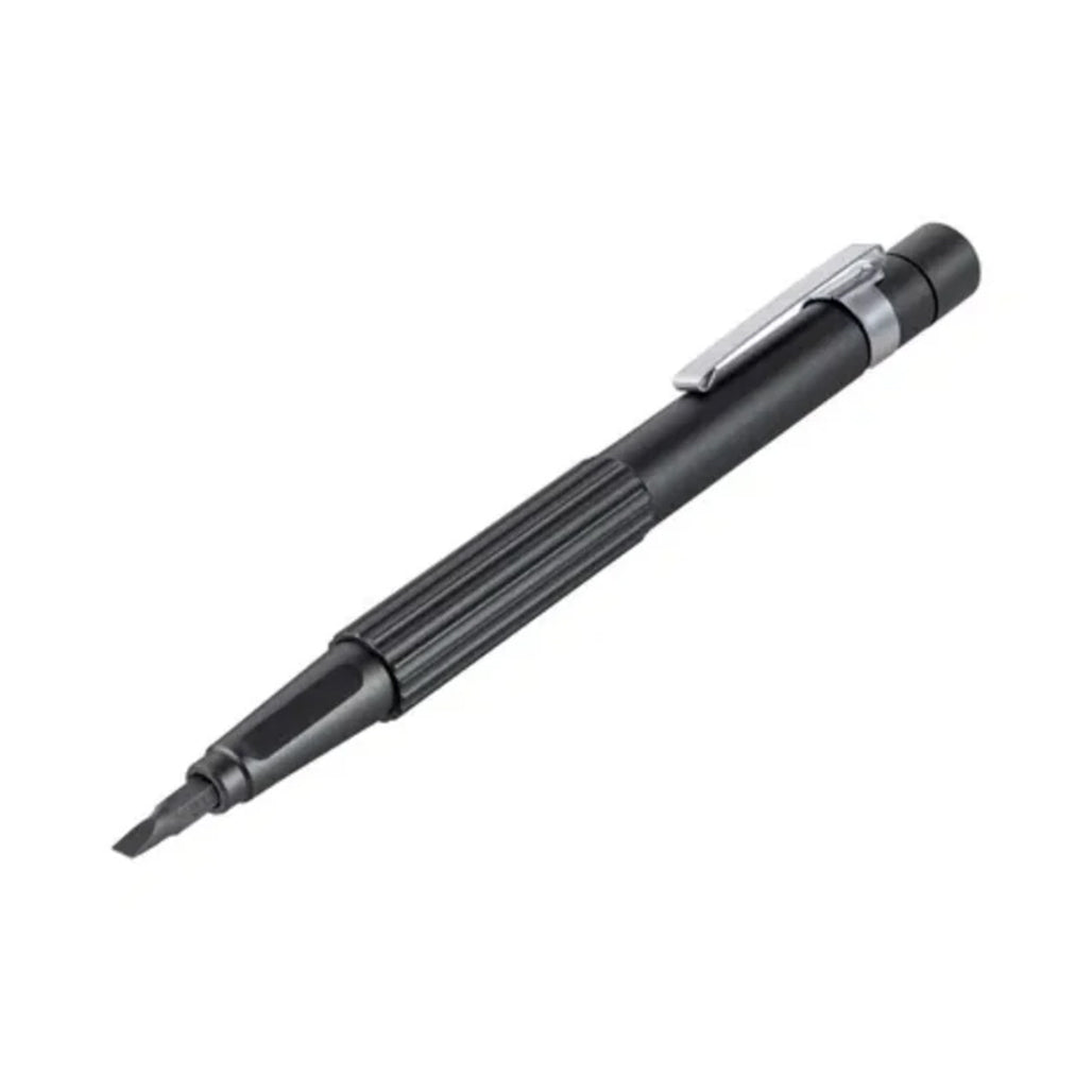 A Photo Of Pen Type Screwdriver 13 IN 1 - Compact, Portable, and Magnetic Black Tool Set