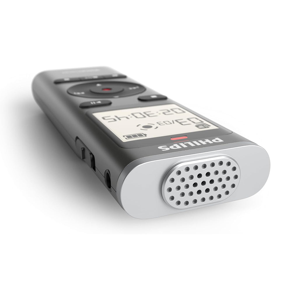 A Photo Of Philips DVT1170 VoiceTracer Audio Recorder with 360° Microphone