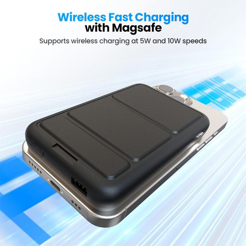 A Photo Of Philips Magnetic Wireless Power Bank with Stand