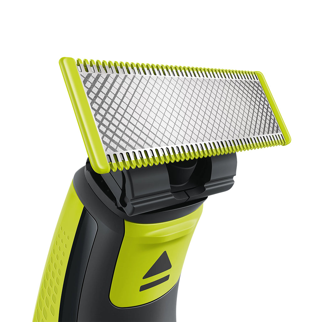 A Photo Of Philips Norelco OneBlade Replacement Blades QP220/51 – 2-Pack for Face & Body Hair Trimming and Shaving