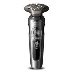 A Photo Of Philips Norelco S9000 Prestige Wet & Dry Electric Shaver with SenseIQ – Skin-Level Precision Shaving for Sensitive Skin