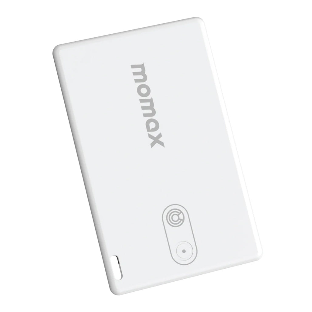 A Photo Of Momax PinCard Find My Ultra Slim Tracker – Reliable & Compact Item Locator for Apple Devices