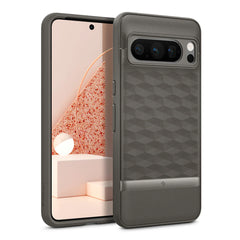 A Photo Of Caseology Parallax - Pixel 8 Pro Cover Case - Ash Gray