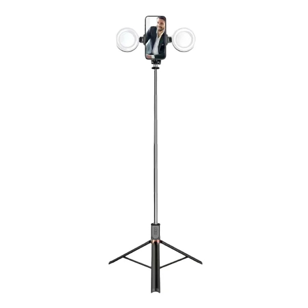 A Photo Of Plokama Live-K9 Pro - Bluetooth Selfie Stick Tripod
