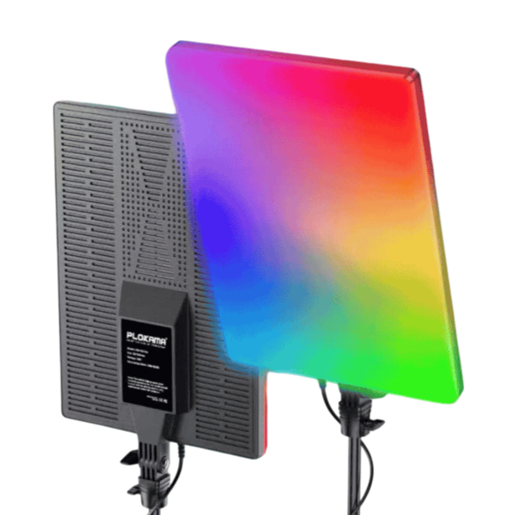 A Photo Of Plokama Live P19 Pro - 80W RGB LED Fill Light Panel