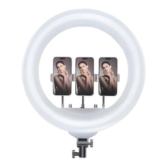 A Photo Of Plokama Live-R45 - 45cm Ring Light with Stand Mounts